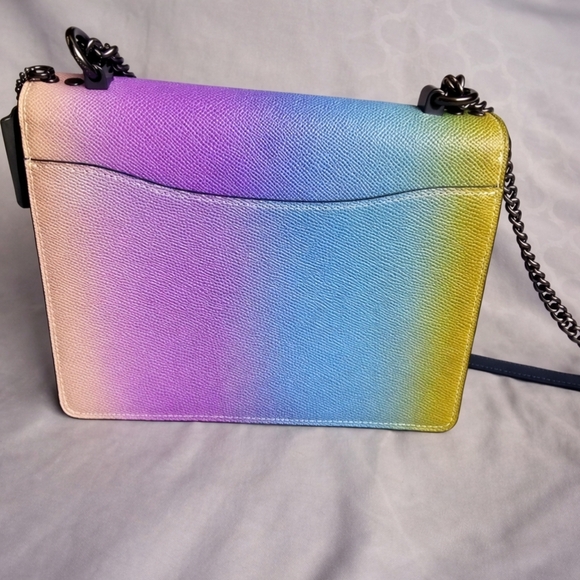 Coach Klare Ombré Rainbow Crossbody + Matching Zip Wallet | Authentic - Picture 2 of 10